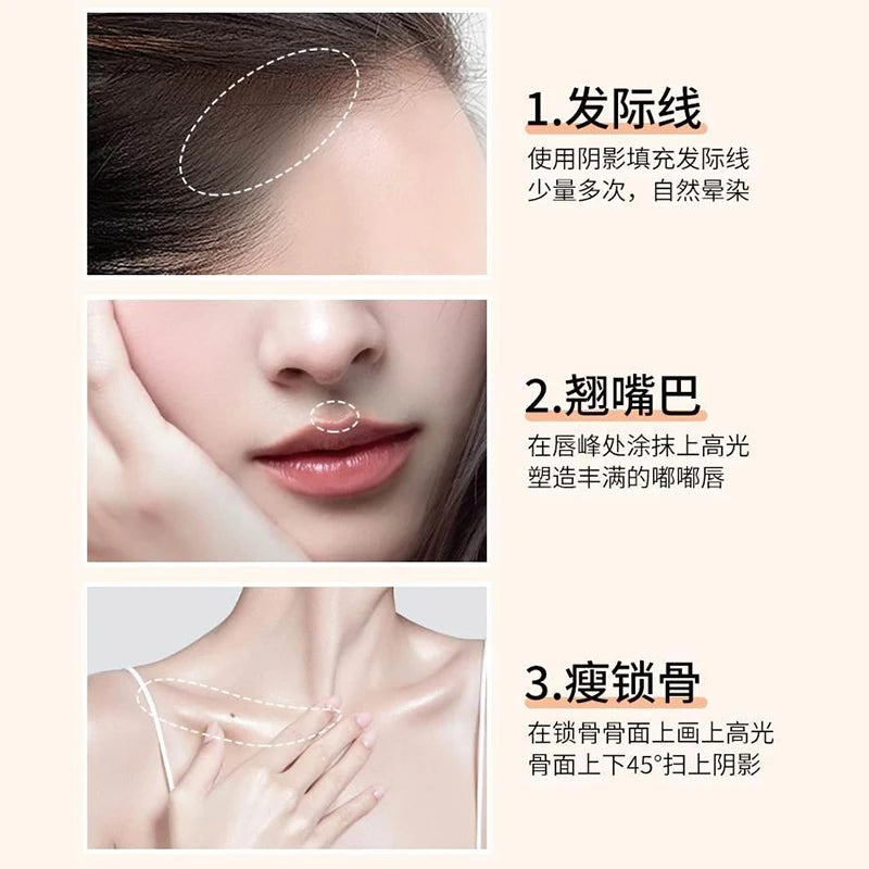 14 Color Hair Line Powder Black Root up Natural Instant Waterproof Hairline Shadow Concealer Coverage Paint Repair Fill in Hair