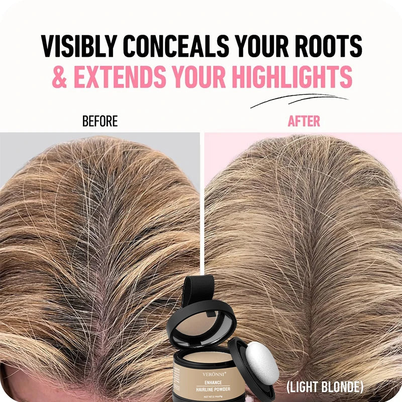 14 Color Hair Line Powder Black Root up Natural Instant Waterproof Hairline Shadow Concealer Coverage Paint Repair Fill in Hair